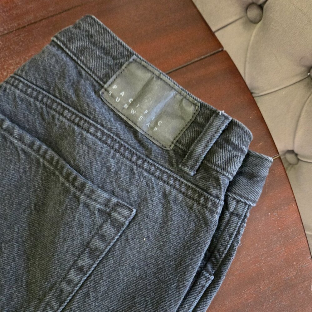 PacSun Black Mid Rise Baggy Jeans Size 30 - Picture 6 of 8